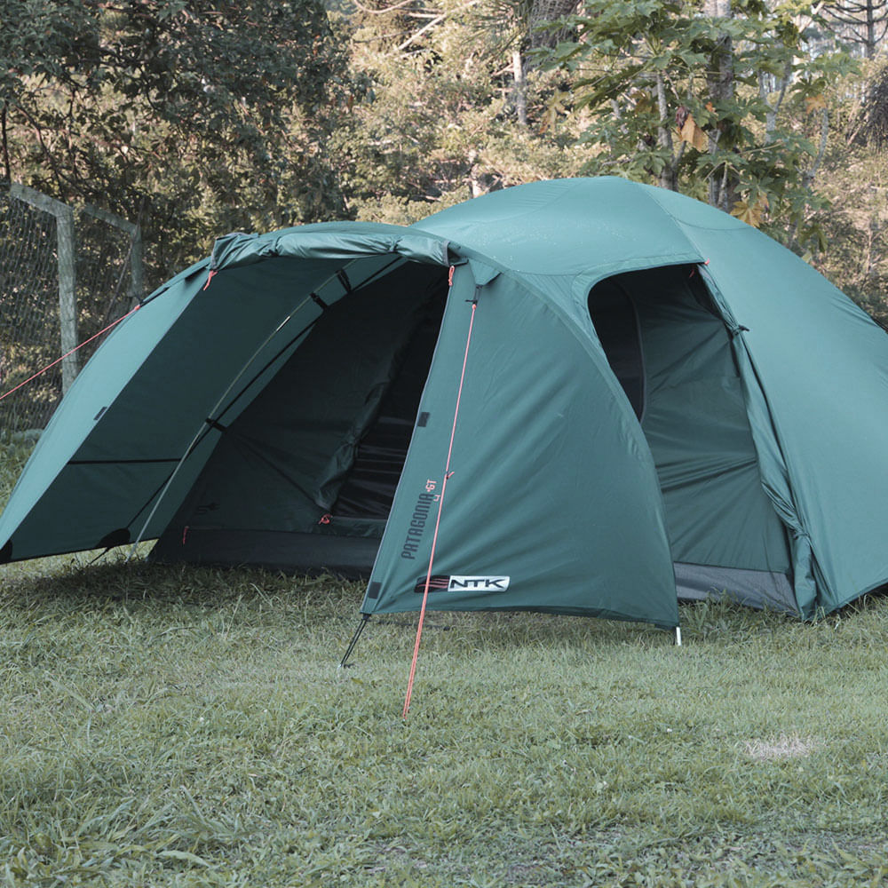 Barraca de Camping 3/4 Pessoas Patagônia NTK Coluna d’água 3000 mm com Avancê