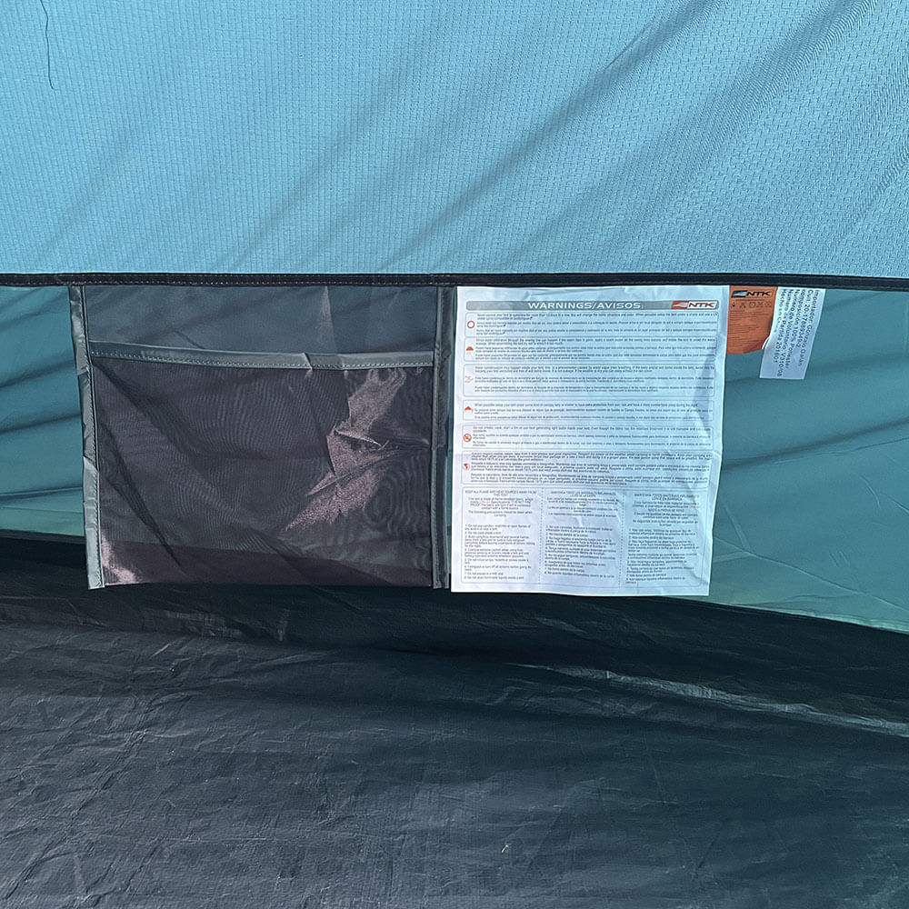Barraca de Camping 3/4 Pessoas Patagônia NTK Coluna d’água 3000 mm com Avancê
