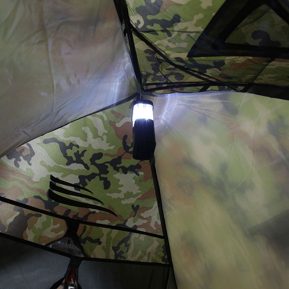 Barraca de Camping 3/4 Pessoas Selvas NTK 600mm Camuflada
