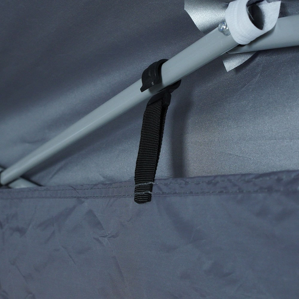 Parede para Gazebo Transform Wall em Poliéster 190T 3x3m Preto NTK