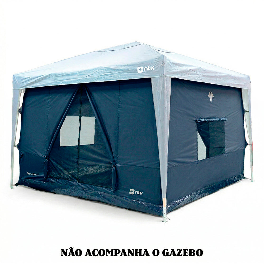 Barraca para Gazebo 3x3 Transform 3000 mm NTK com piso antifungos