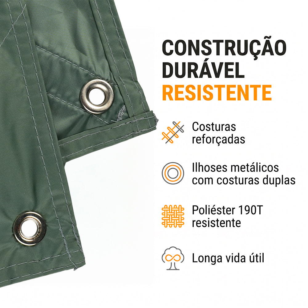 Toldo Camping NTK Toró 4,20 x 6m 1500 mm
