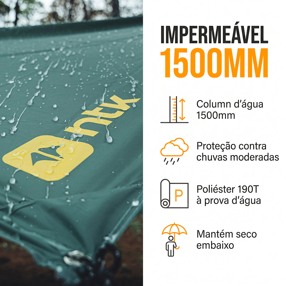 Toldo Camping NTK Toró 4,20 x 6m 1500 mm