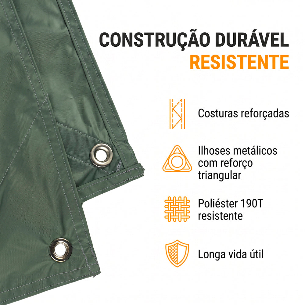 Toldo Camping NTK Toró 5,50 x 7m 1500 mm