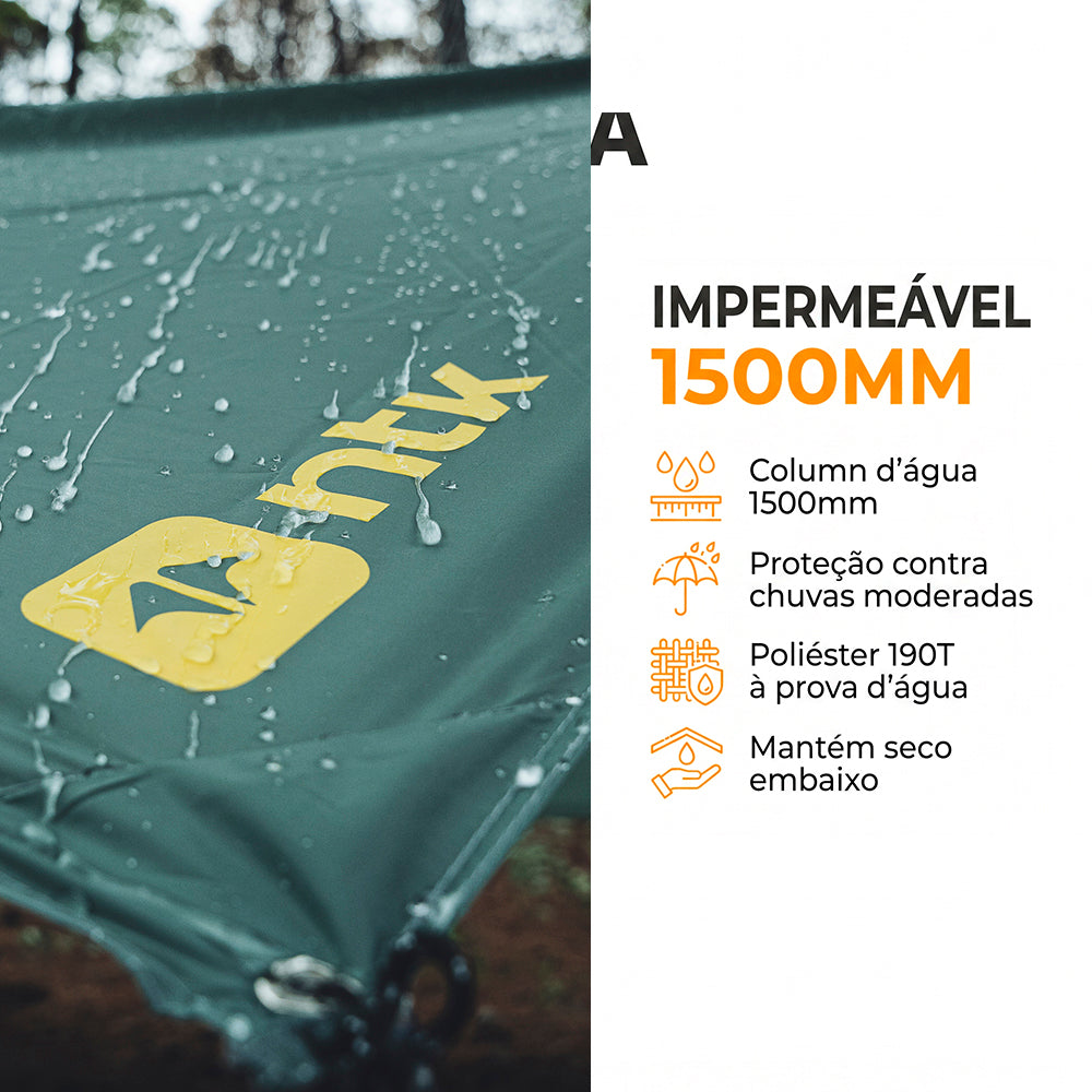 Toldo Camping NTK Toró 5,50 x 7m 1500 mm