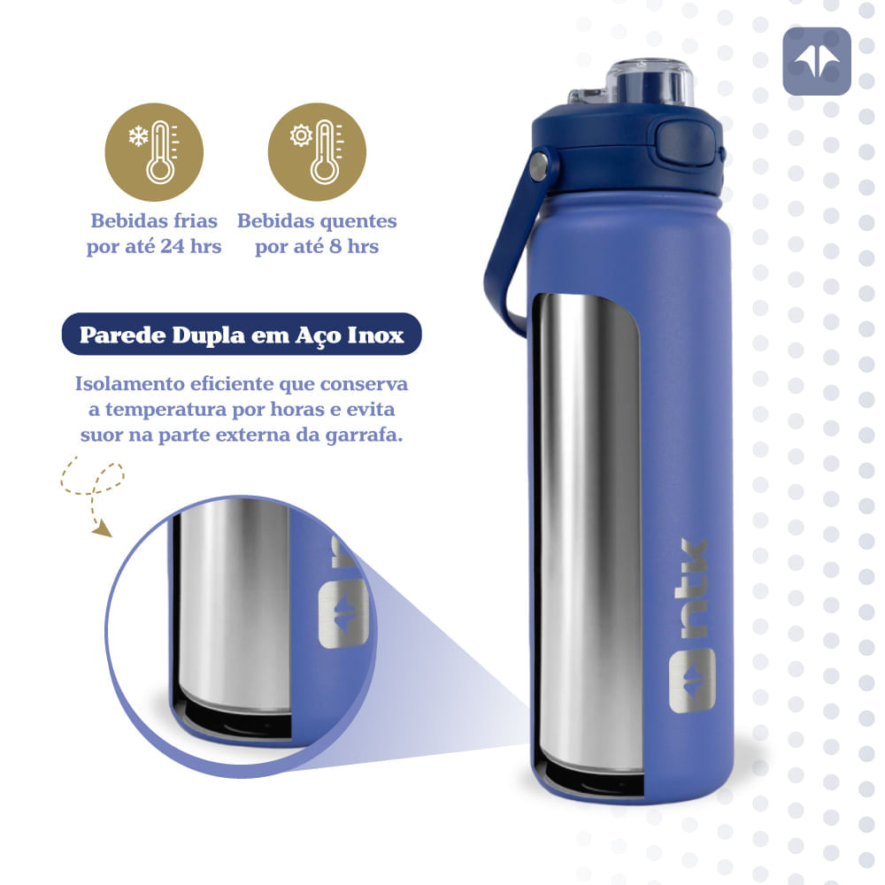 Garrafa Térmica 700ml Isomax 2 NTK