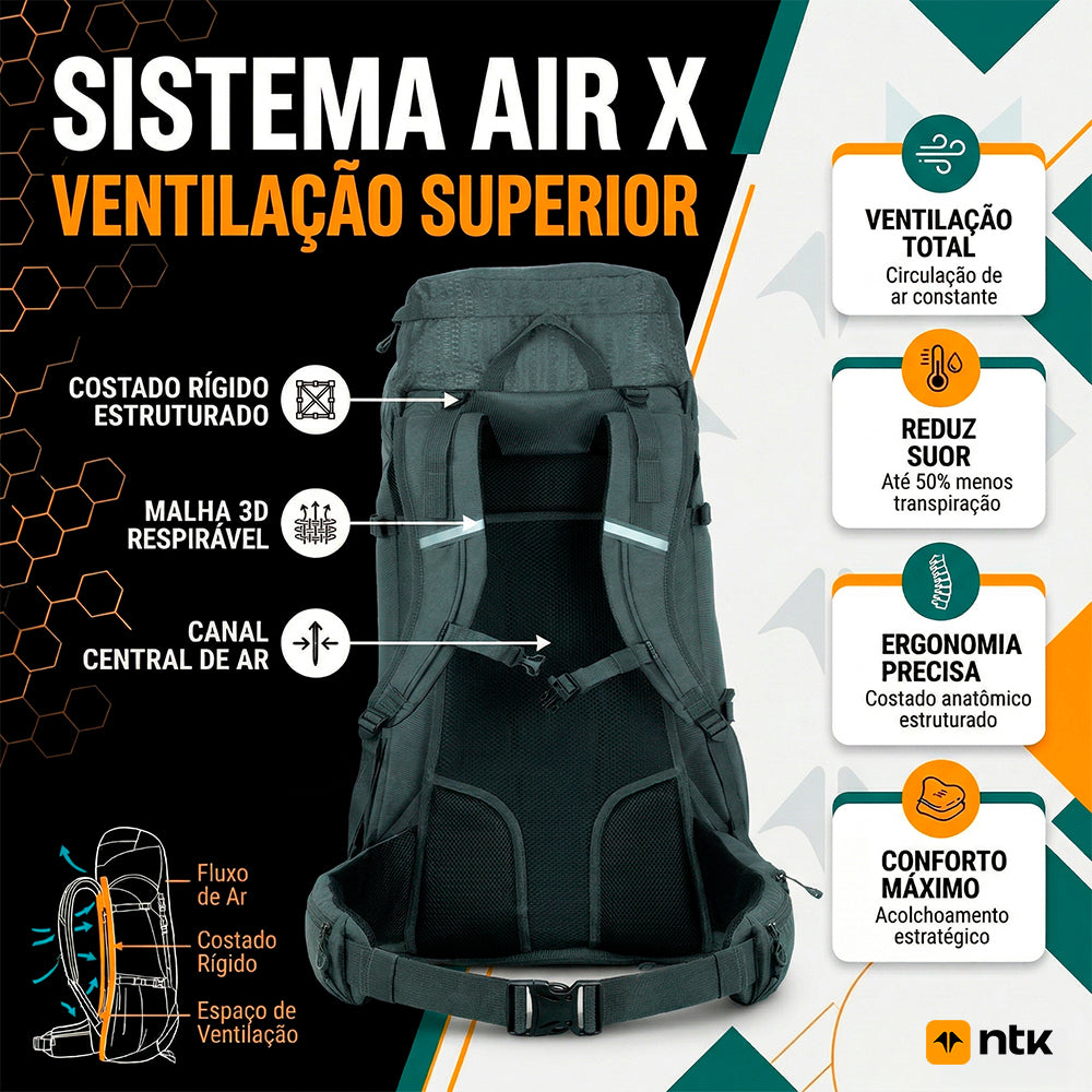 MOCHILA CARGO AIR X 60L