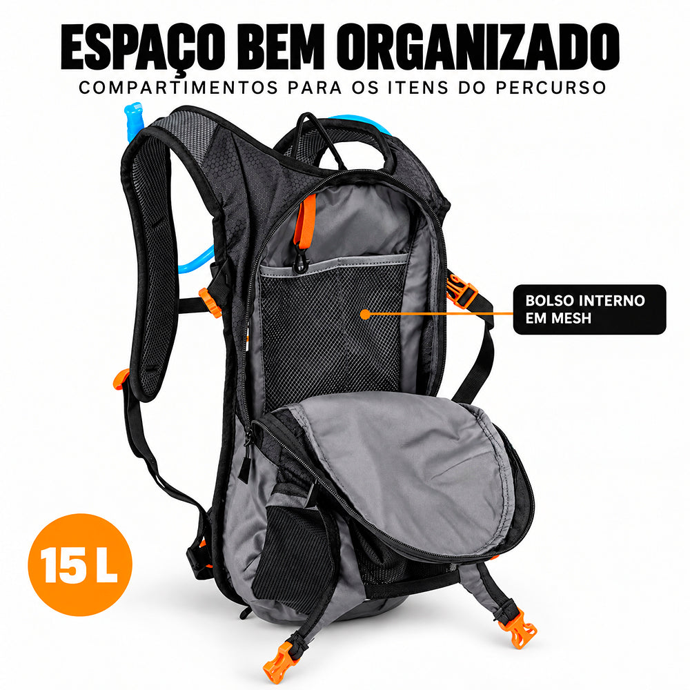 Mochila Hidratação Hydrox 15L