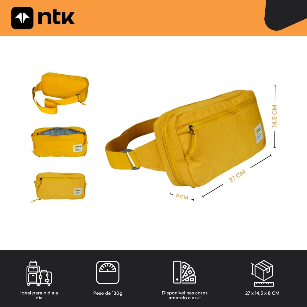 Pochete Shoulder Bag Foxy Poliéster 3L NTK