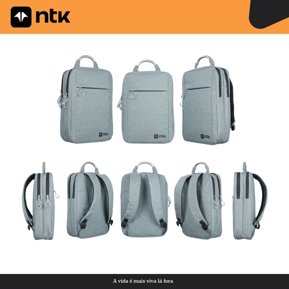 Mochila Office Edge em Poliéster 300D NTK