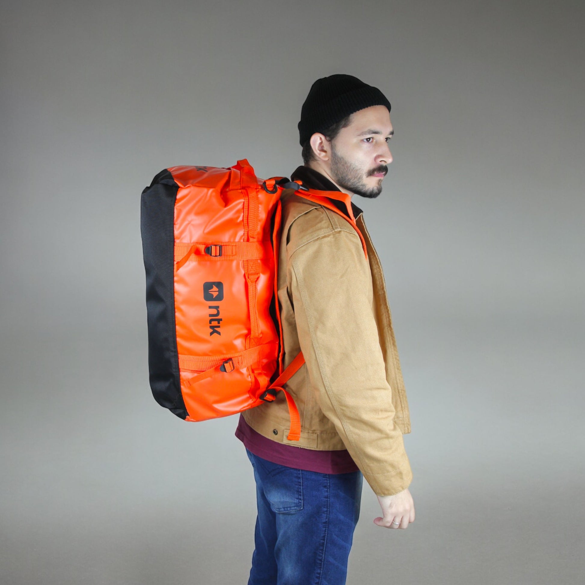 Mochila/Bolsa 50L em PVC Duffle Bag NTK