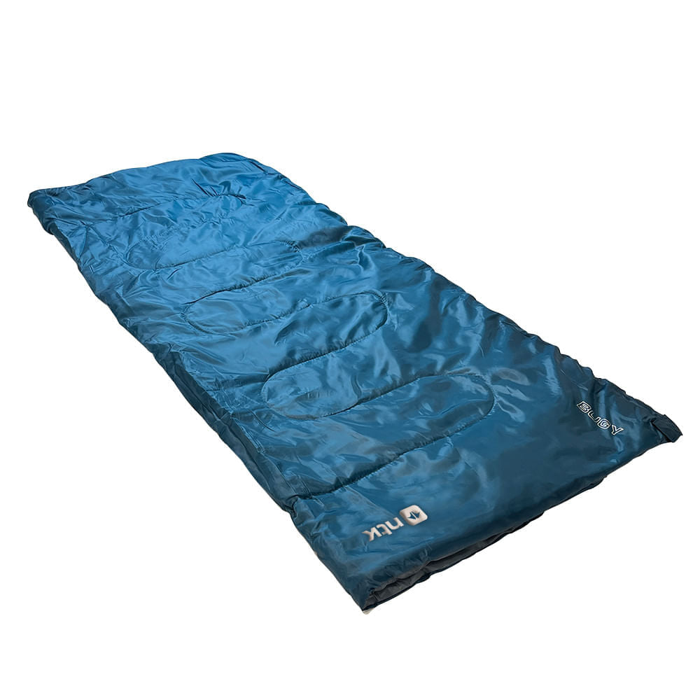 Saco de Dormir Solteiro Isolamento 8° a 15°C Bugy NTK