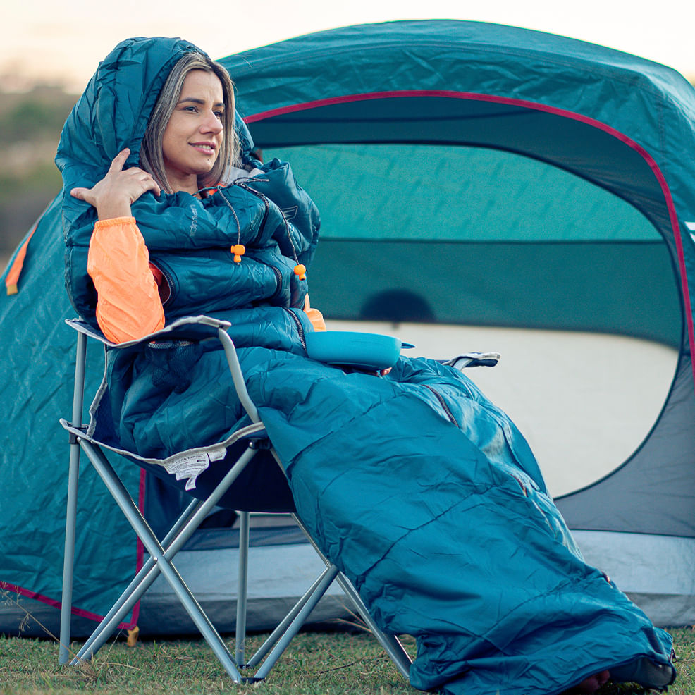 Saco de dormir misto NTK Handman de 10°C a 20°C