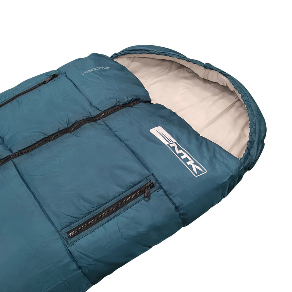 Saco de dormir misto NTK Handman de 10°C a 20°C