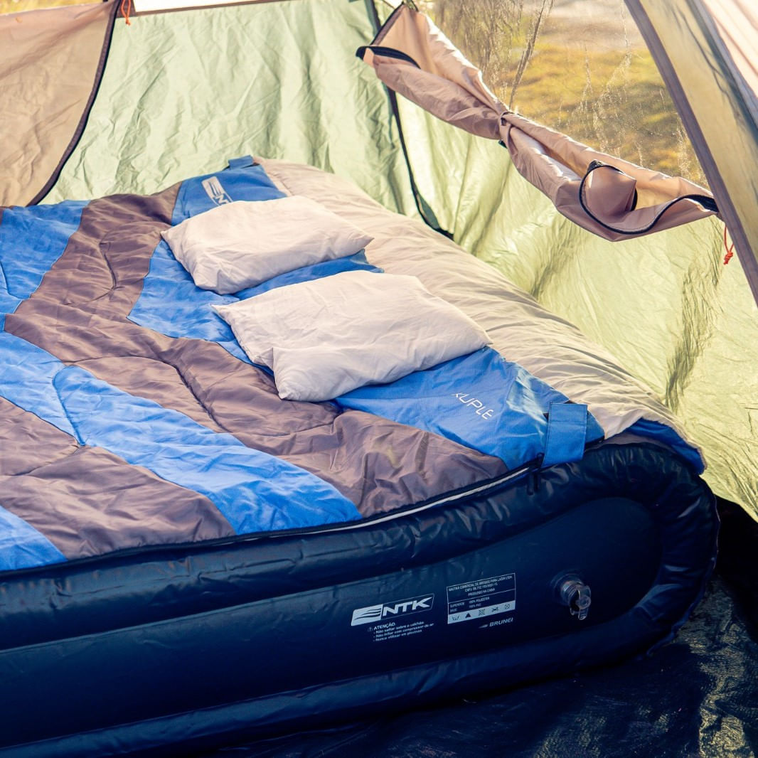 Saco de Dormir Casal -5° a 5°C Destacável Kuple NTK