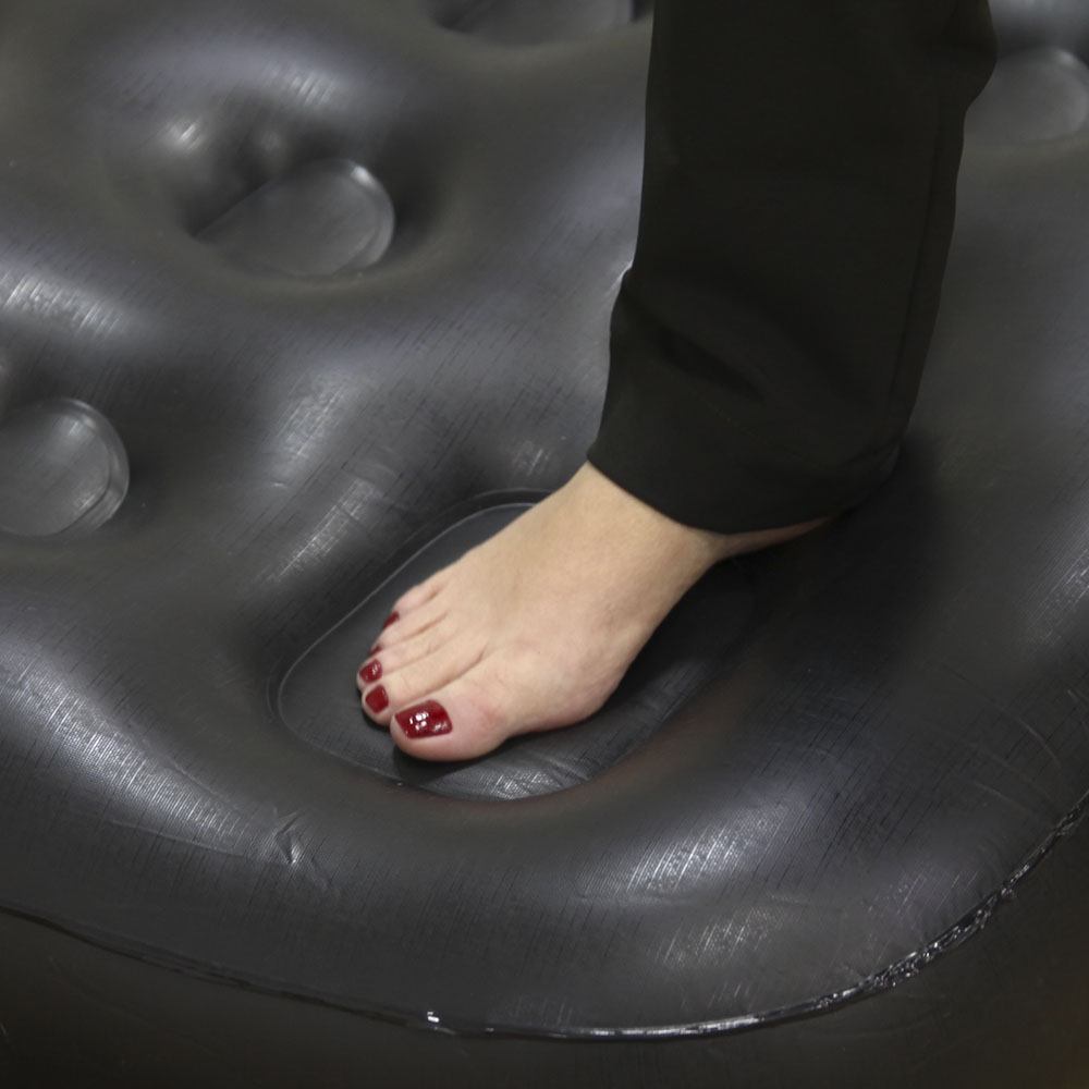 Colchão Inflável De Casal Fit 1,87m PVC Aveludado NTK