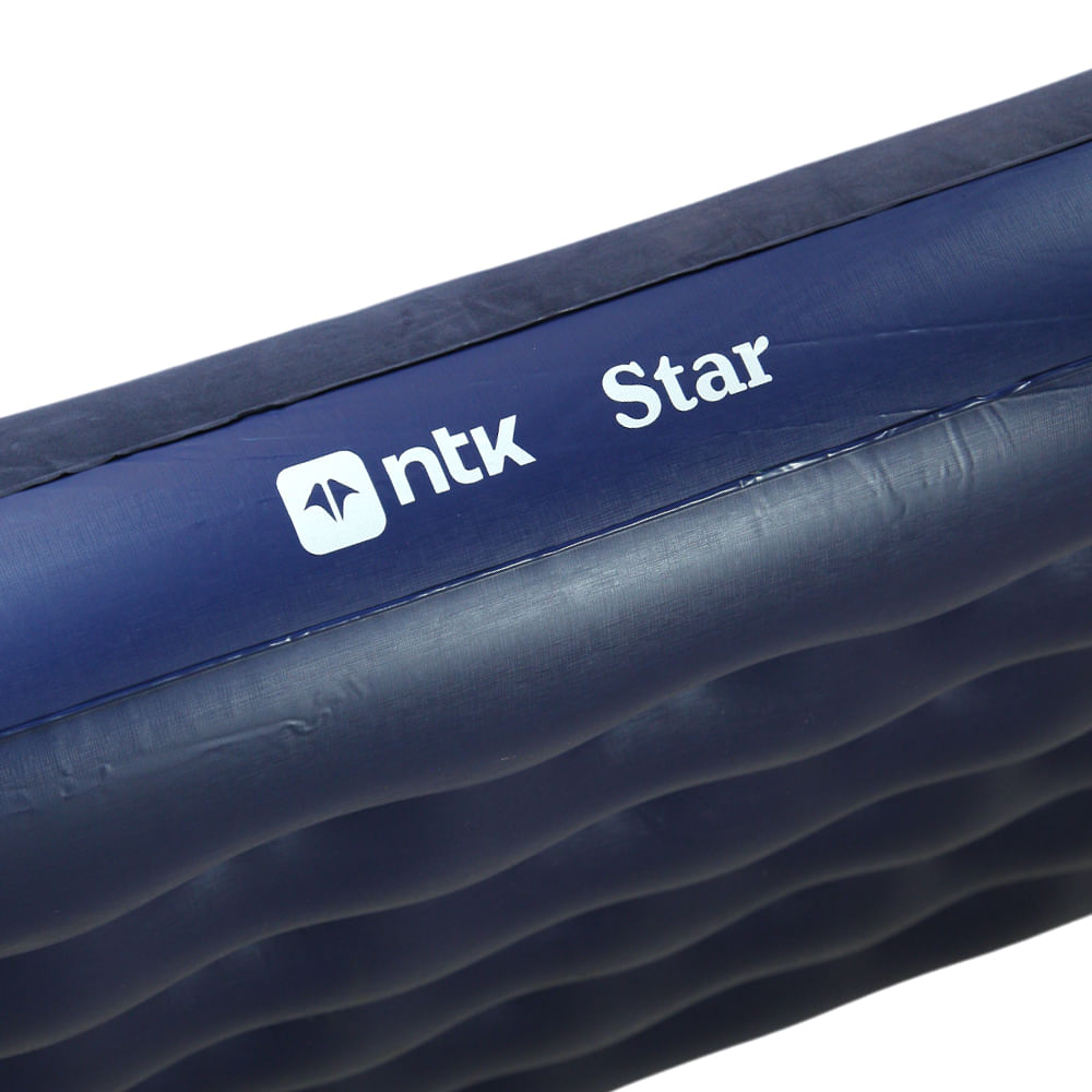 Colchão Inflável Star Casal Superfície Aveludada PVC NTK