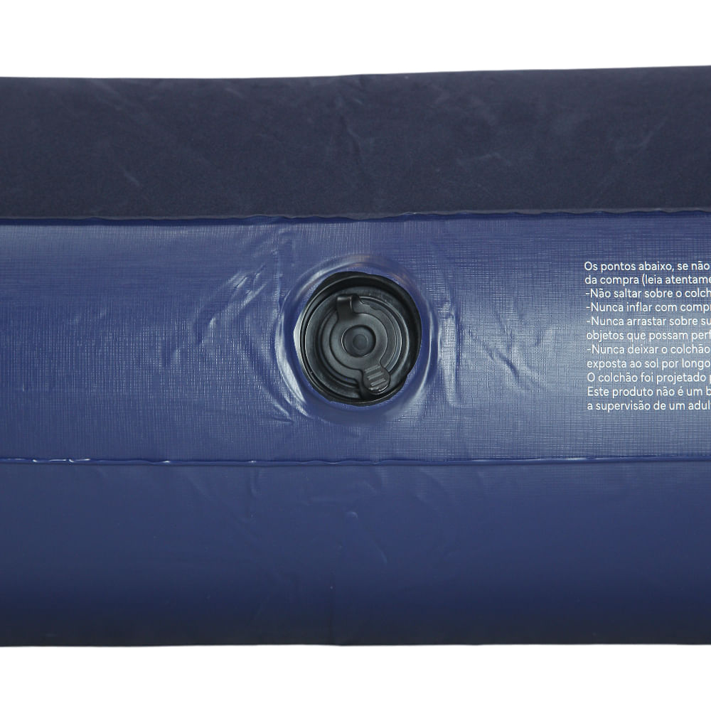 Colchão inflável casal Zenite NTK com inflador embutido