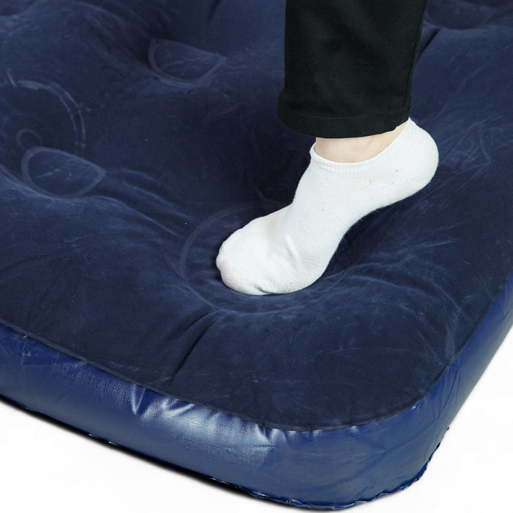 Colchão inflável casal Zenite NTK com inflador embutido