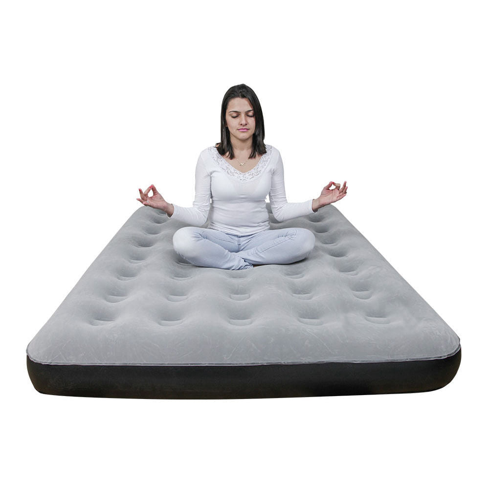 Colchão inflável casal Mirage NTK que suporta até 200kg