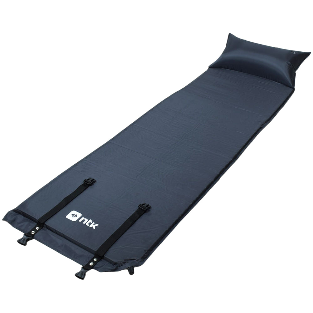 Colchonete Inflável 180x53x3cm Poliéster PVC Cozy NTK