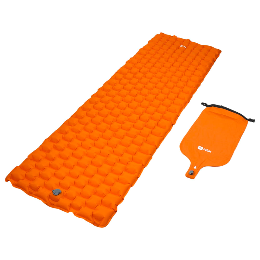 Colchonete Inflável 192x60x5cm Nylon TPU Sleep Pack NTK