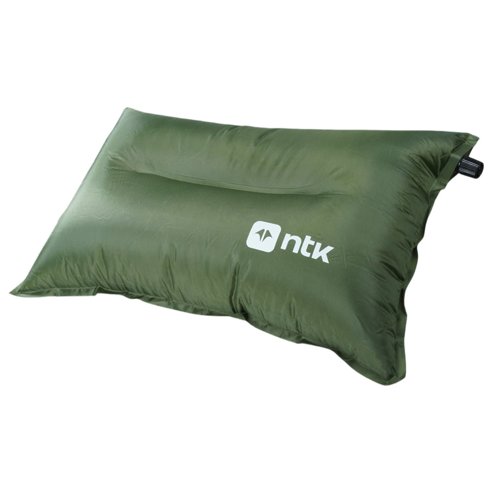 Travesseiro Auto Inflável 45x20x10cm Poliéster PVC Comfy NTK