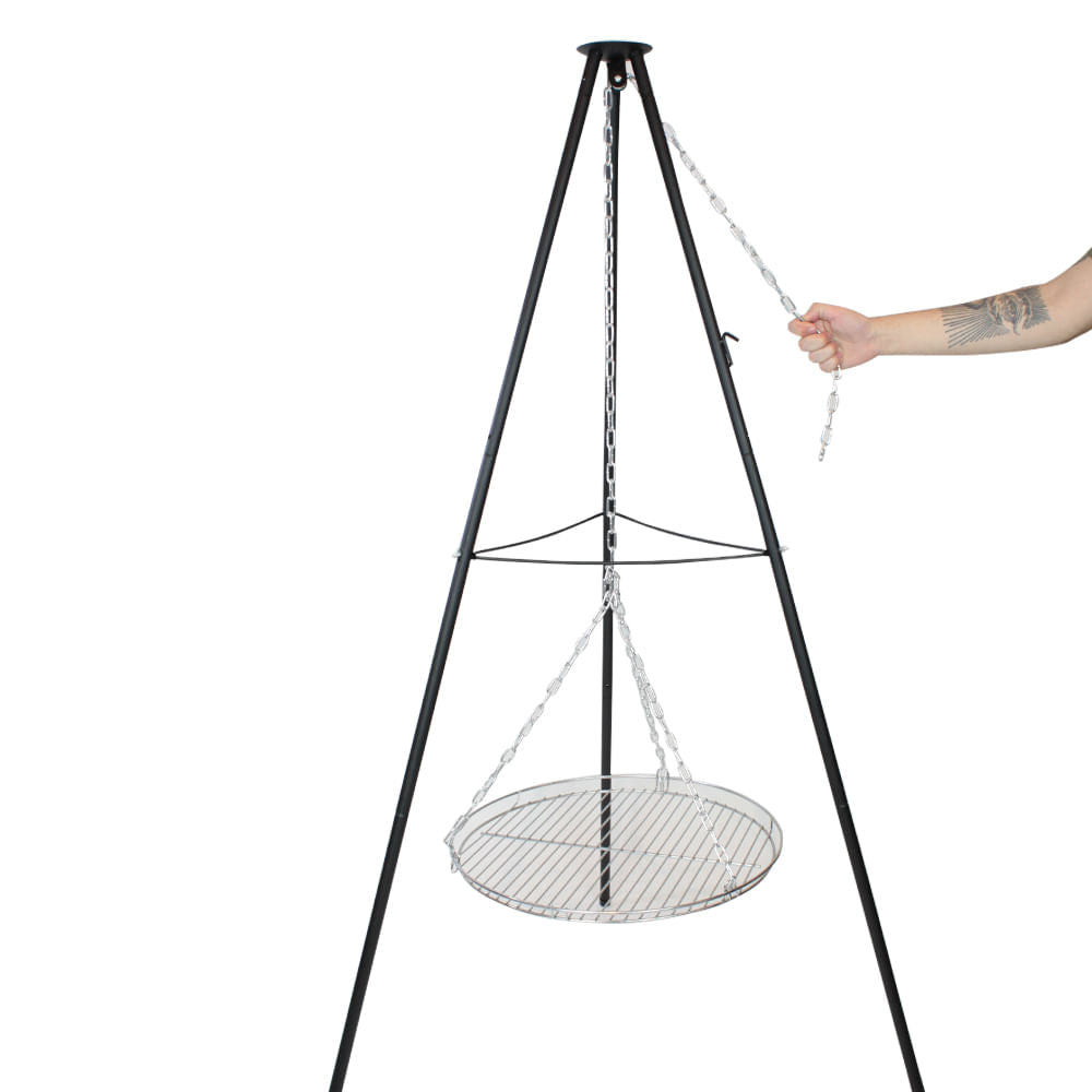 Trempe campeiro Cowboy NTK para fogo de chão