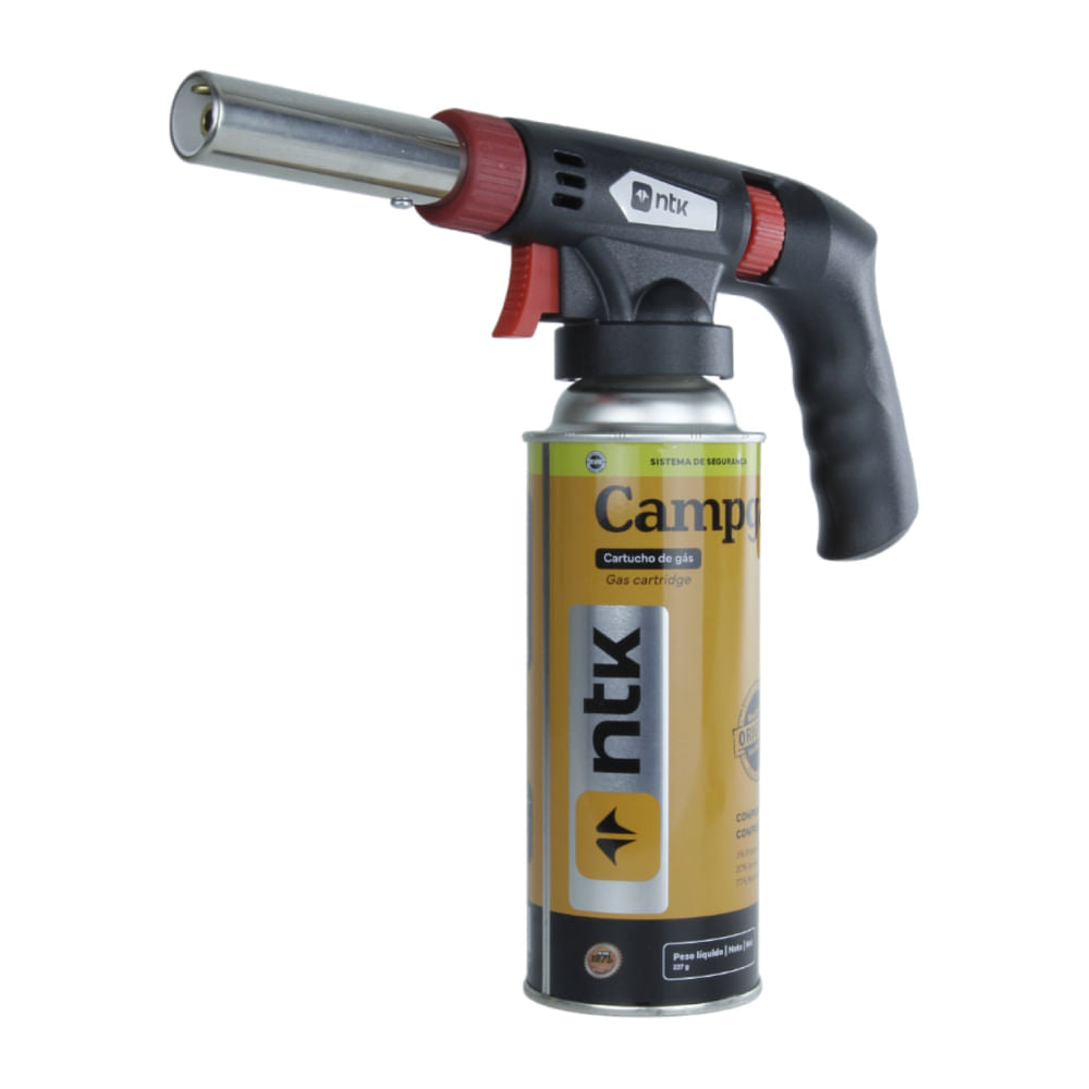 Maçarico Portátil Ikon Mini com Ignição Automática NTK