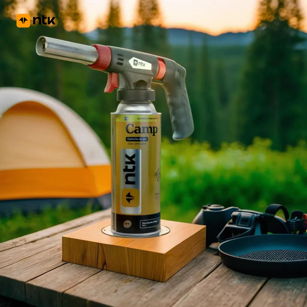 Maçarico Portátil Ikon Mini com Ignição Automática NTK