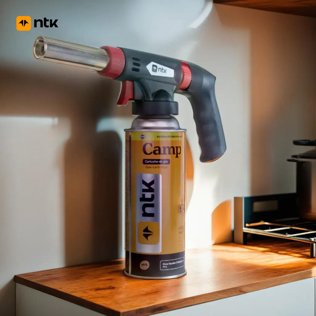 Maçarico Portátil Ikon Mini com Ignição Automática NTK