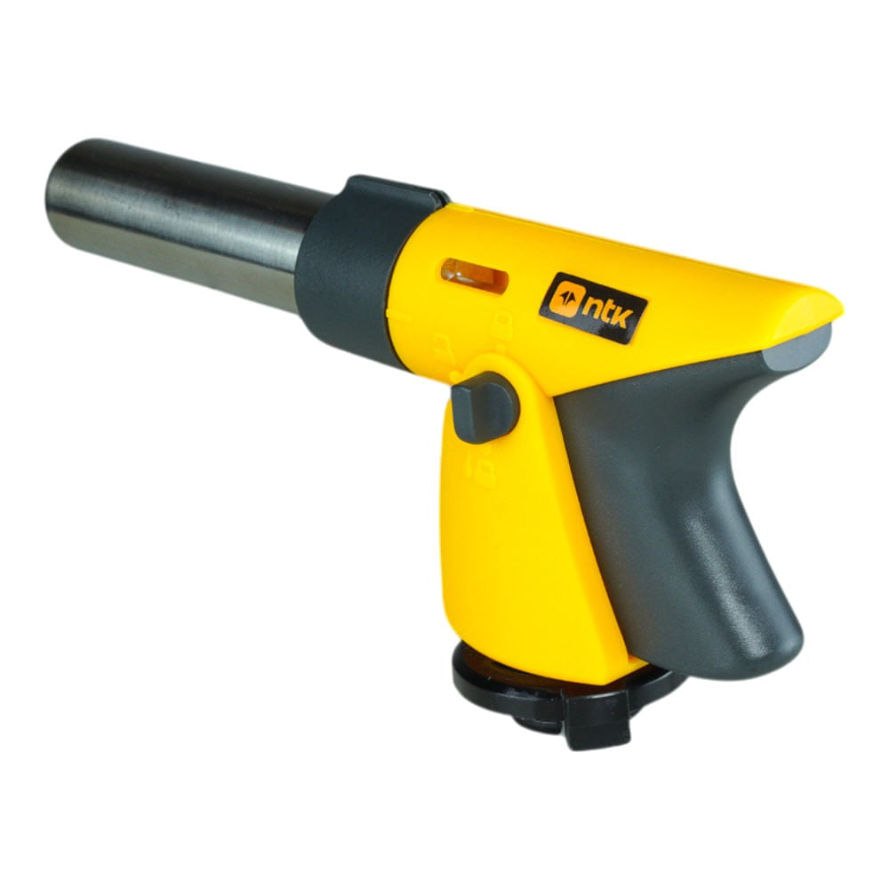 Maçarico One Click com Estrutura em ABS e Aço Inoxidável Compacto 165mm NTK