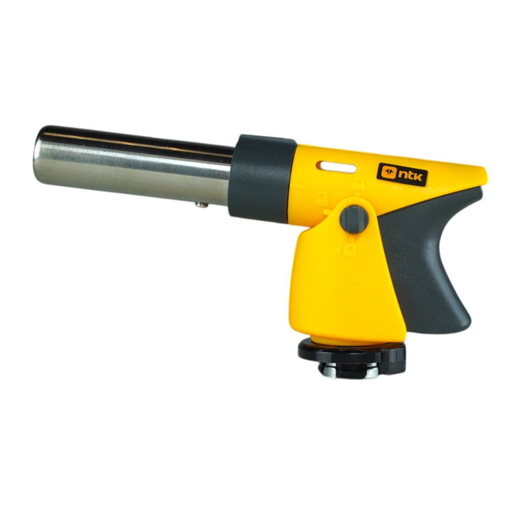 Maçarico One Click com Estrutura em ABS e Aço Inoxidável Compacto 165mm NTK