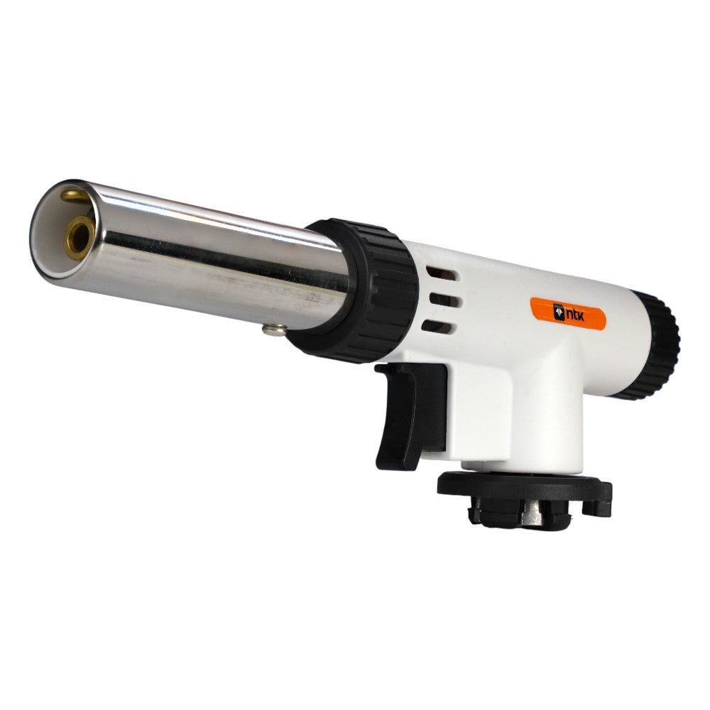 Maçarico NTK Drakar 360° – Chama Regulável de até 1300°C para Culinária e Reparos