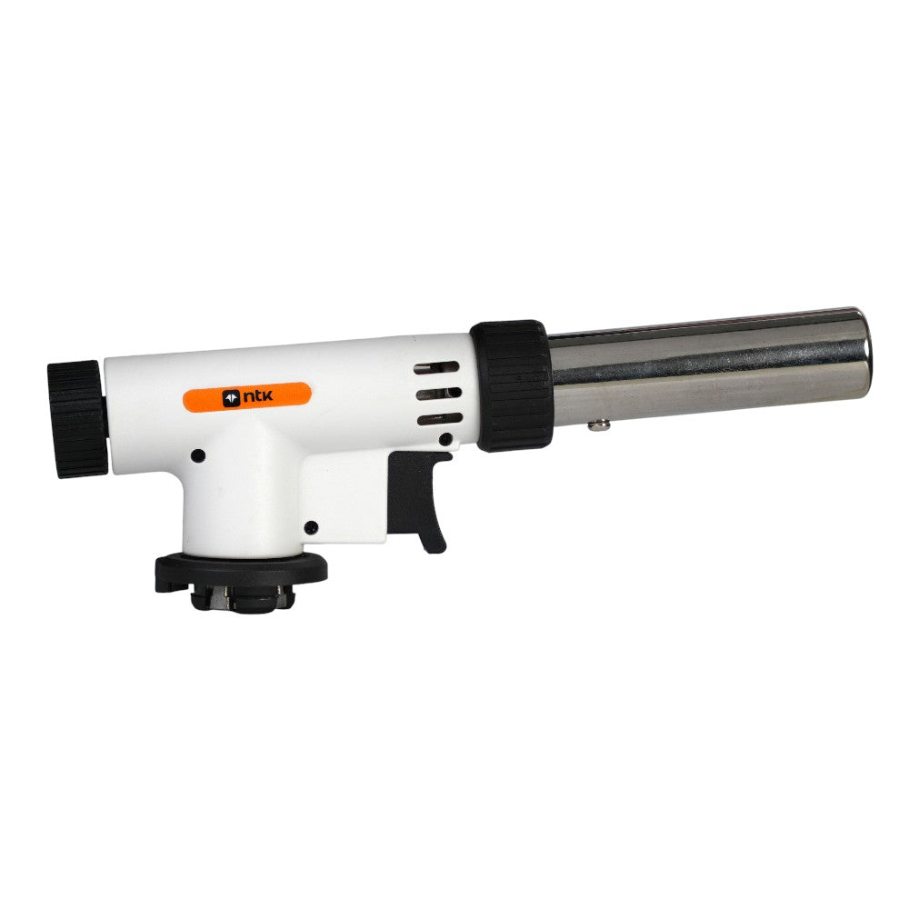 Maçarico NTK Drakar 360° – Chama Regulável de até 1300°C para Culinária e Reparos