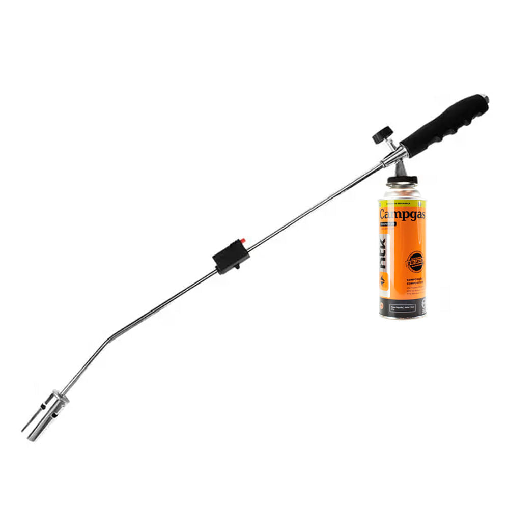 Maçarico Max Long Com Regulador de Chama NTK