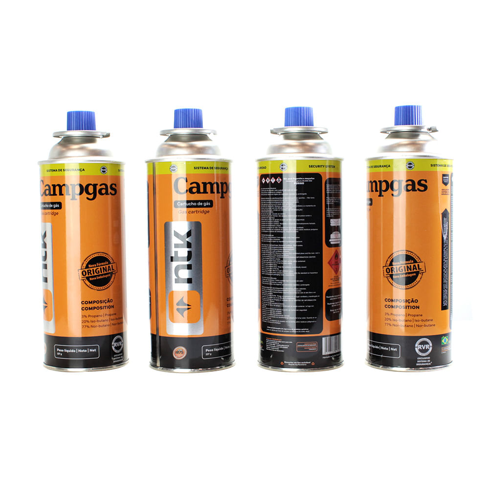Cartucho de Gás Campgas Caixa com 28 Unidades NTK