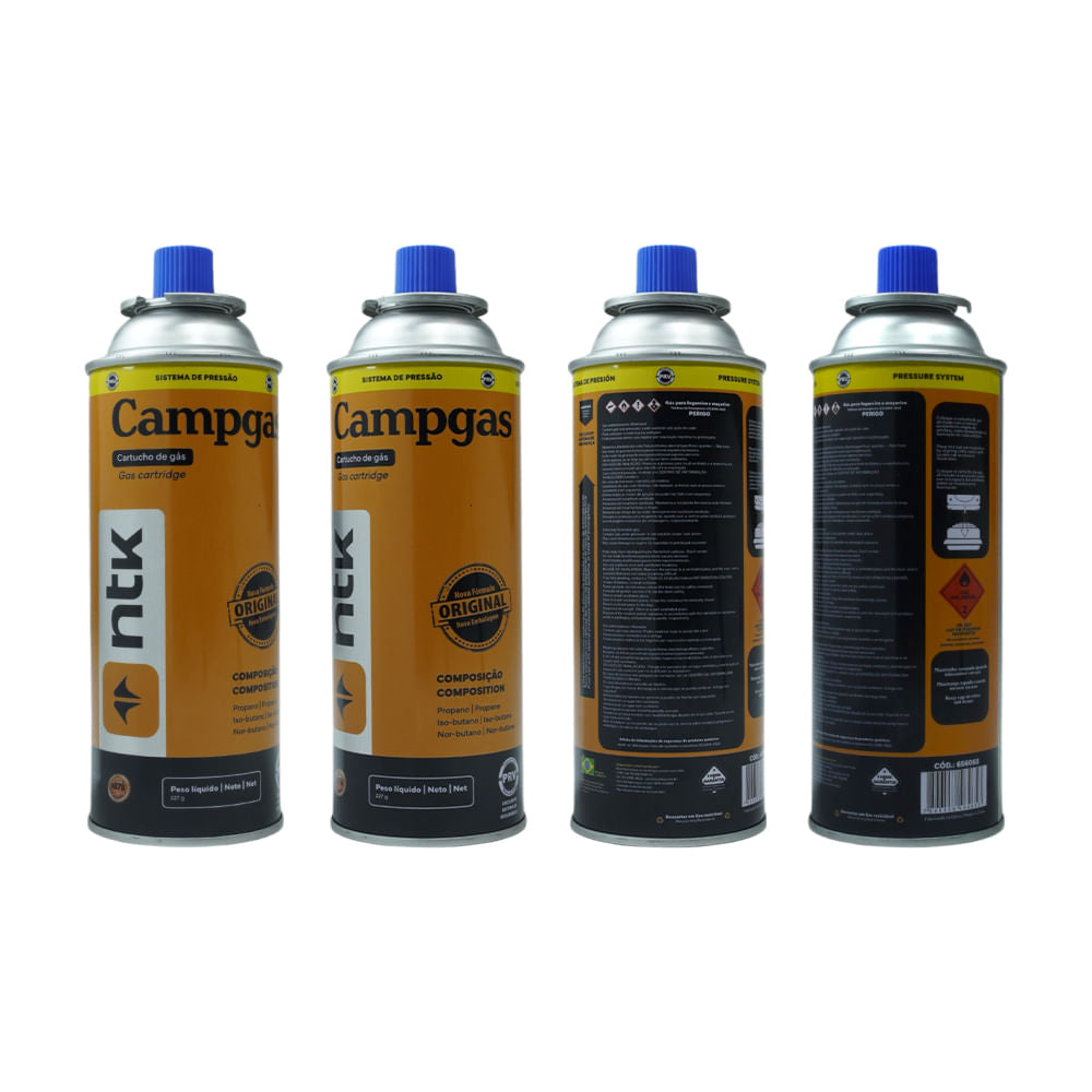Cartucho de Gás Campgas Caixa com 28 Unidades NTK
