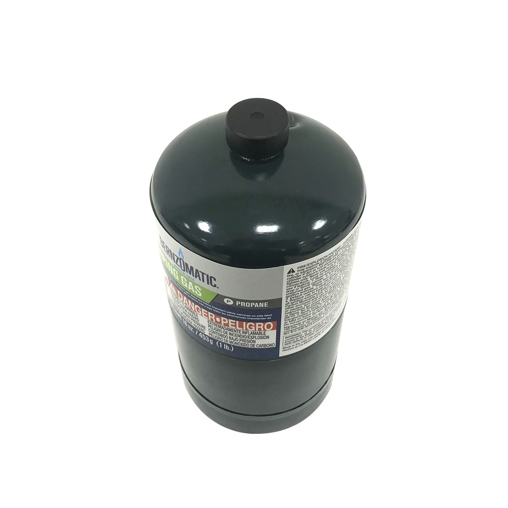Cilindro de gás NTK Gás Propano 453g com válvula de segurança