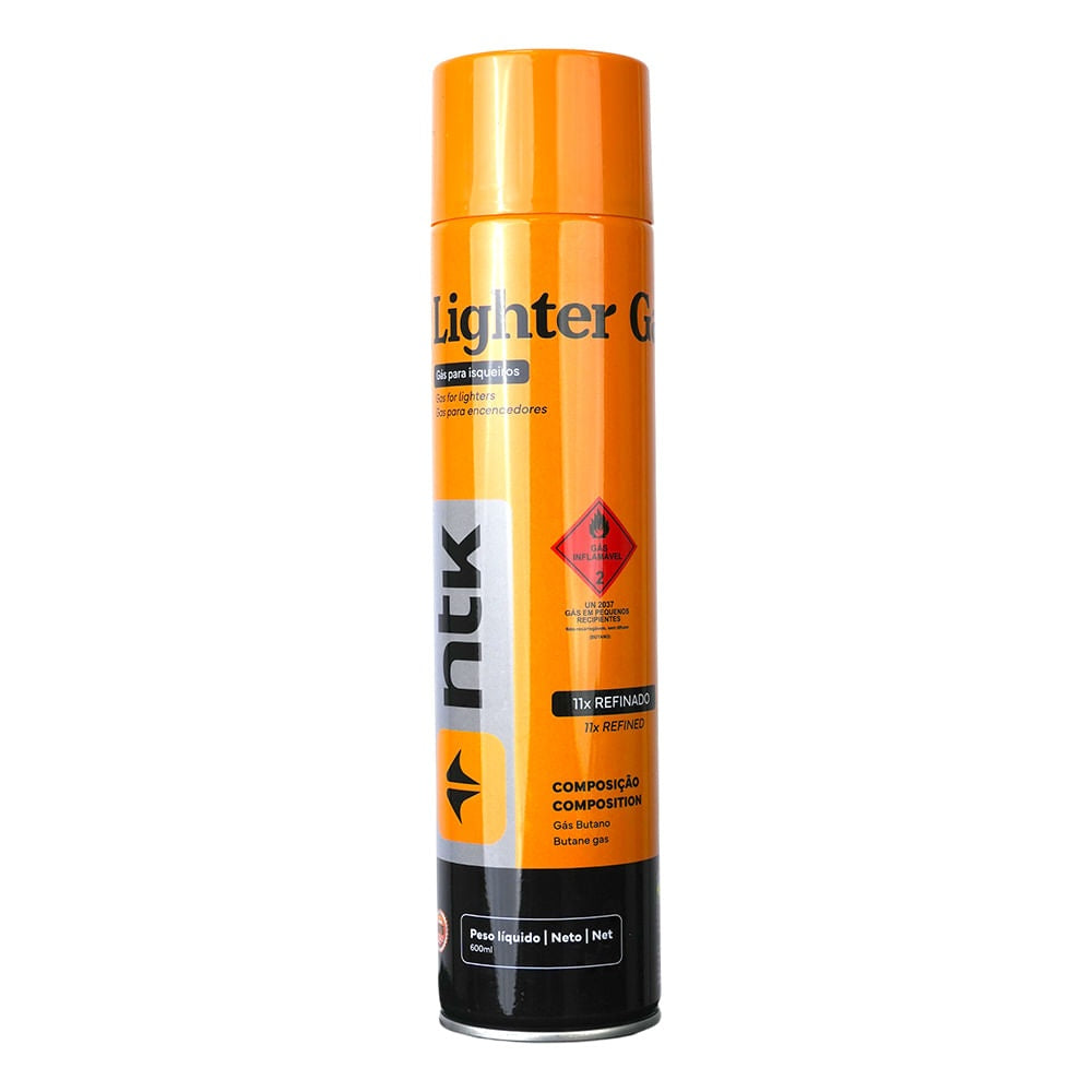 Caixa de Gás para Isqueiros Lighter Gás 600ml Cada - 6 Un | NTK