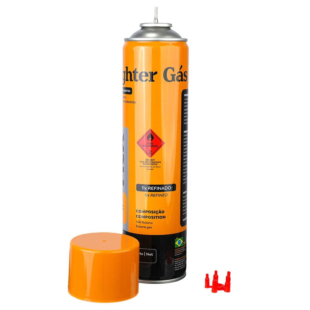 Caixa de Gás para Isqueiros Lighter Gás 600ml Cada - 6 Un | NTK