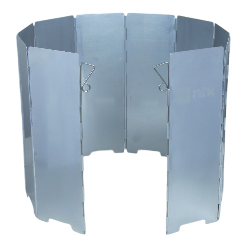 Escudo para Fogareiro P da NTK Proteção Compacta Contra o Vento