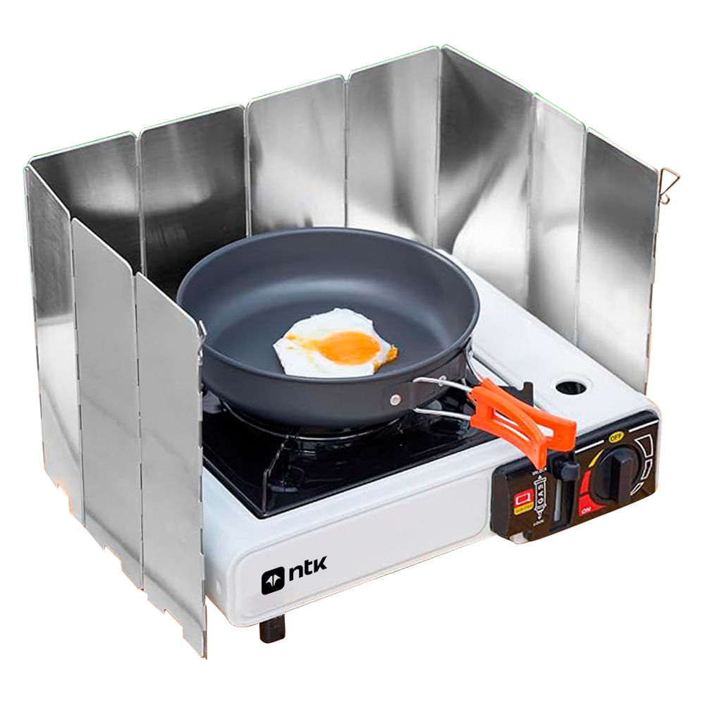 Escudo para Fogareiro P da NTK Proteção Compacta Contra o Vento