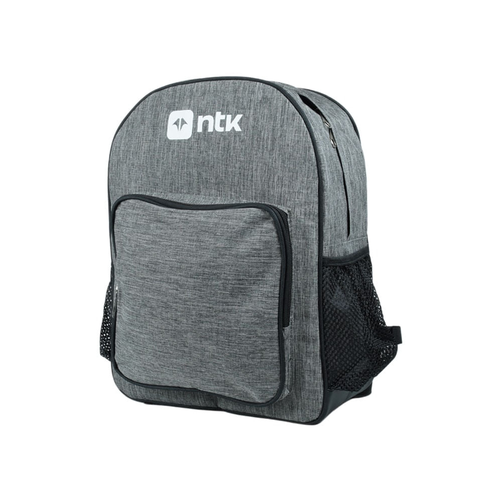 Banqueta com Mochila Spacio Estrutura de Aço Compacta Cinza NTK