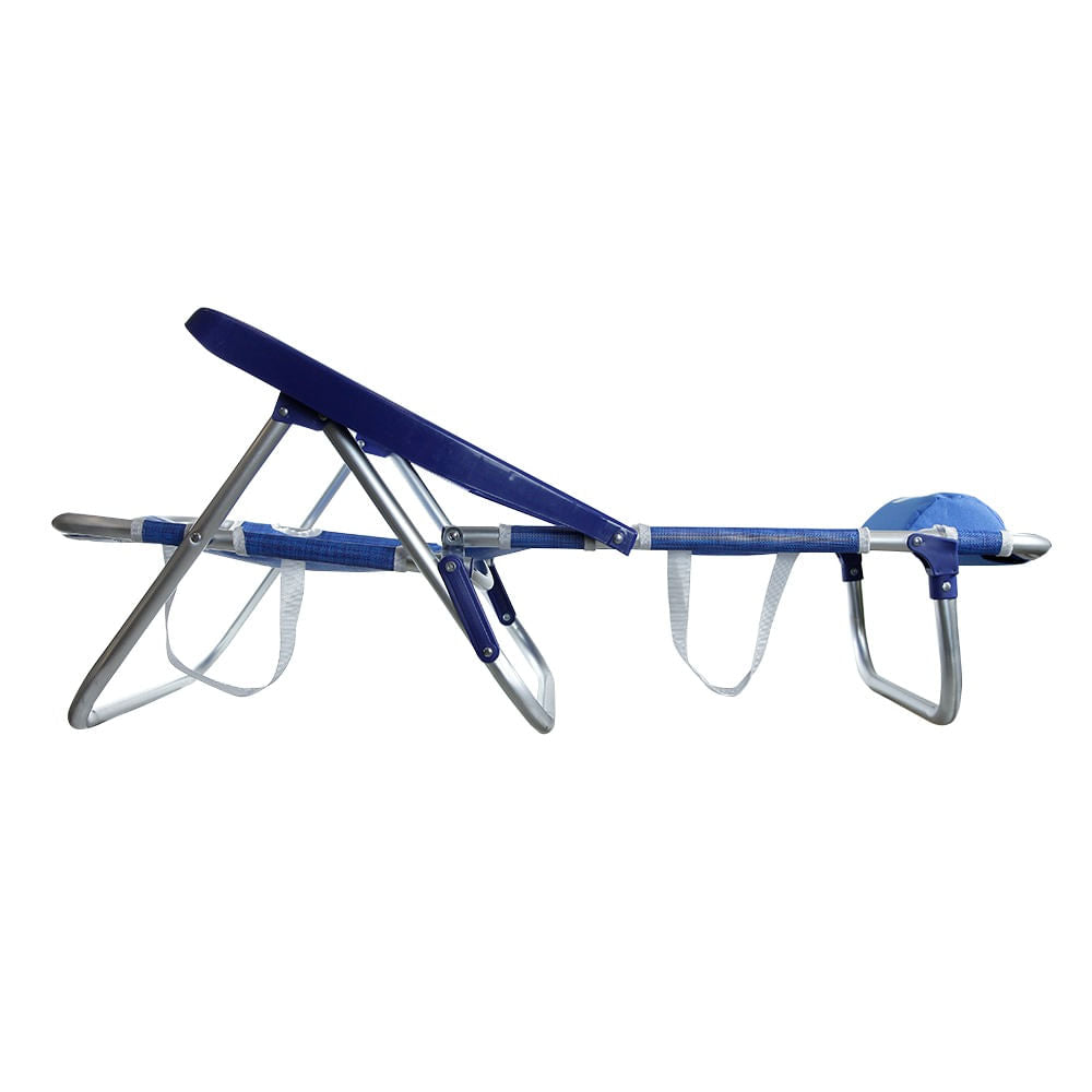 Cadeira de Praia Dobrável Com Encosto de Cabeça Verão NTK