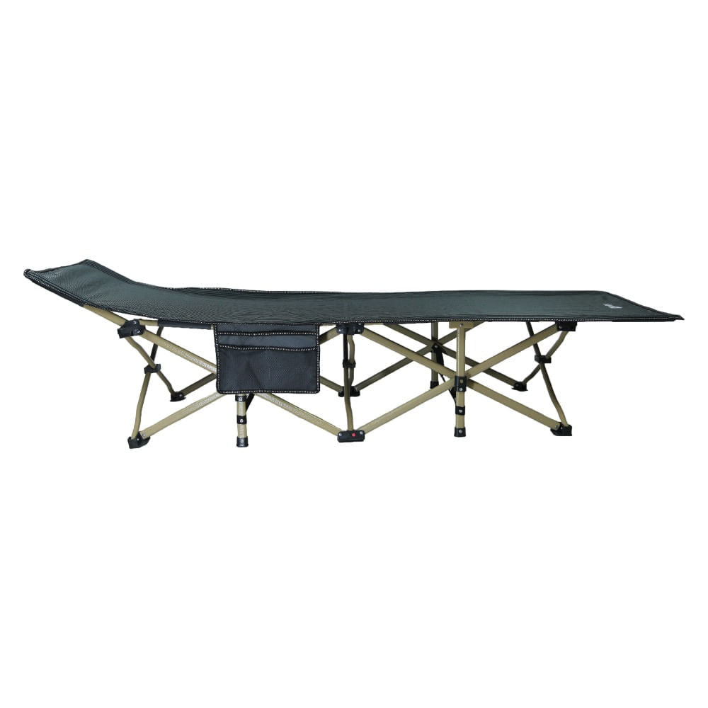 Cama Dobrável Dream Estrutura de Aço 190x70cm Cinza NTK - Nautika