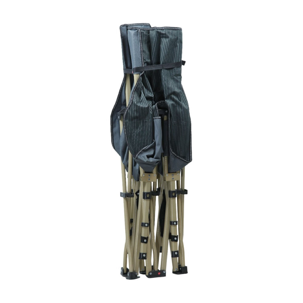 Cama Dobrável Dream Estrutura de Aço 190x70cm Cinza NTK