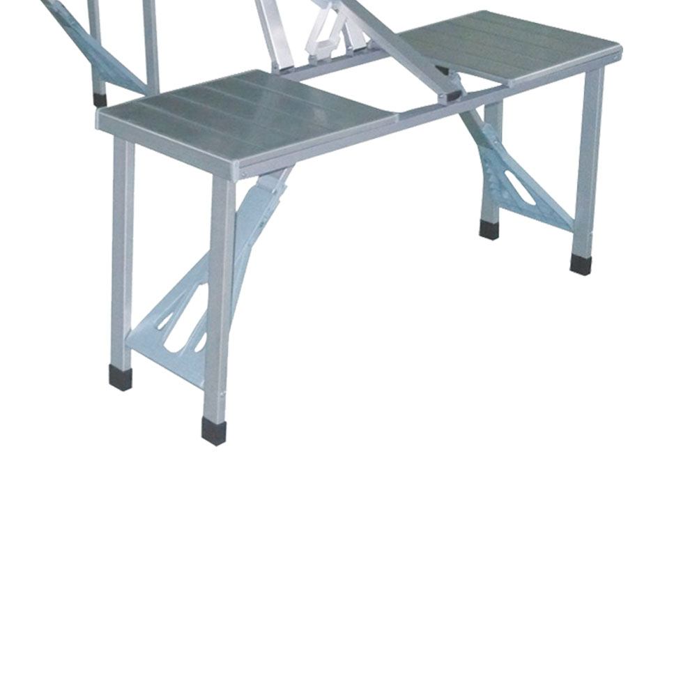 Conjunto de mesa e banquetas dobrável Konrad NTK