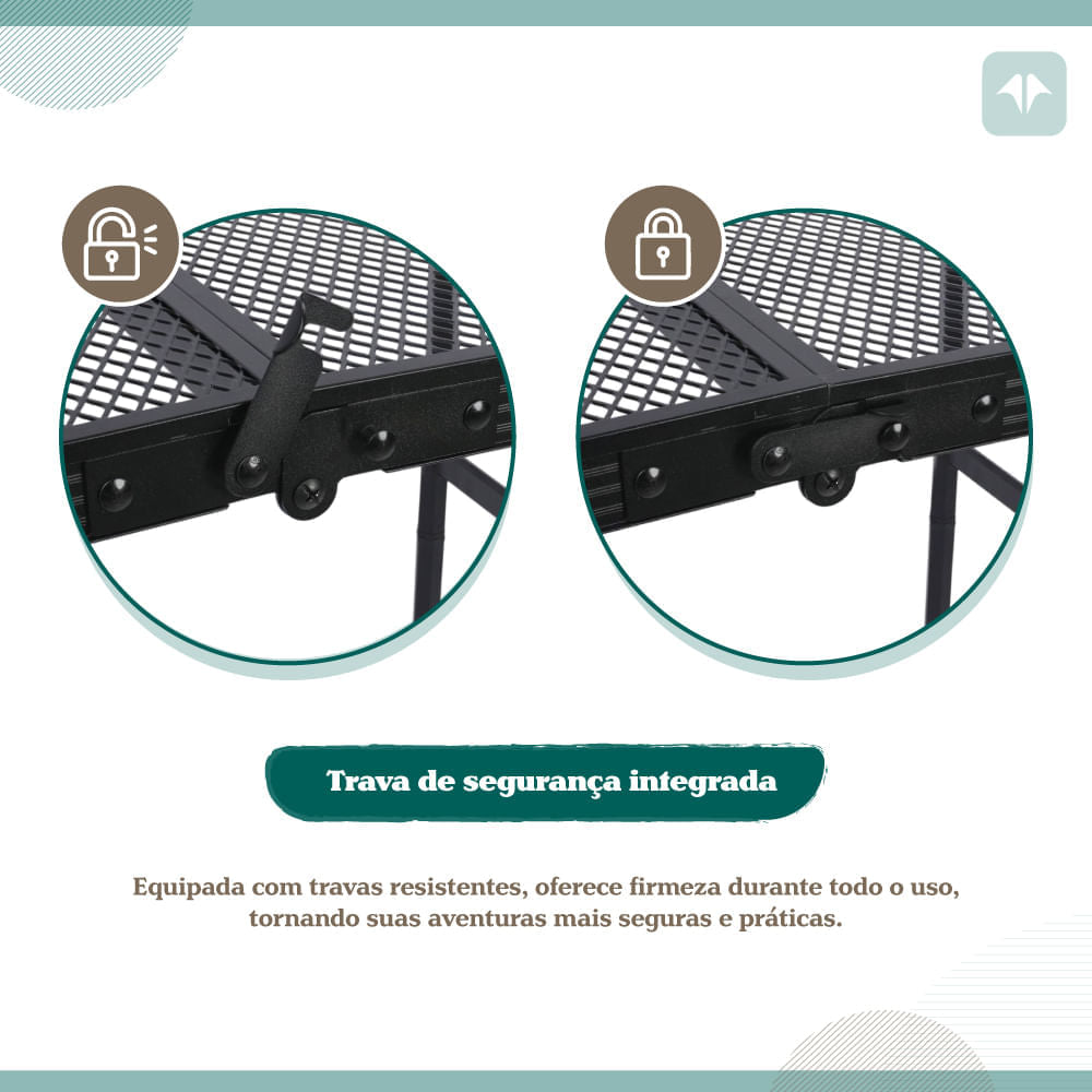 Mesa Dobrável Trucker NTK