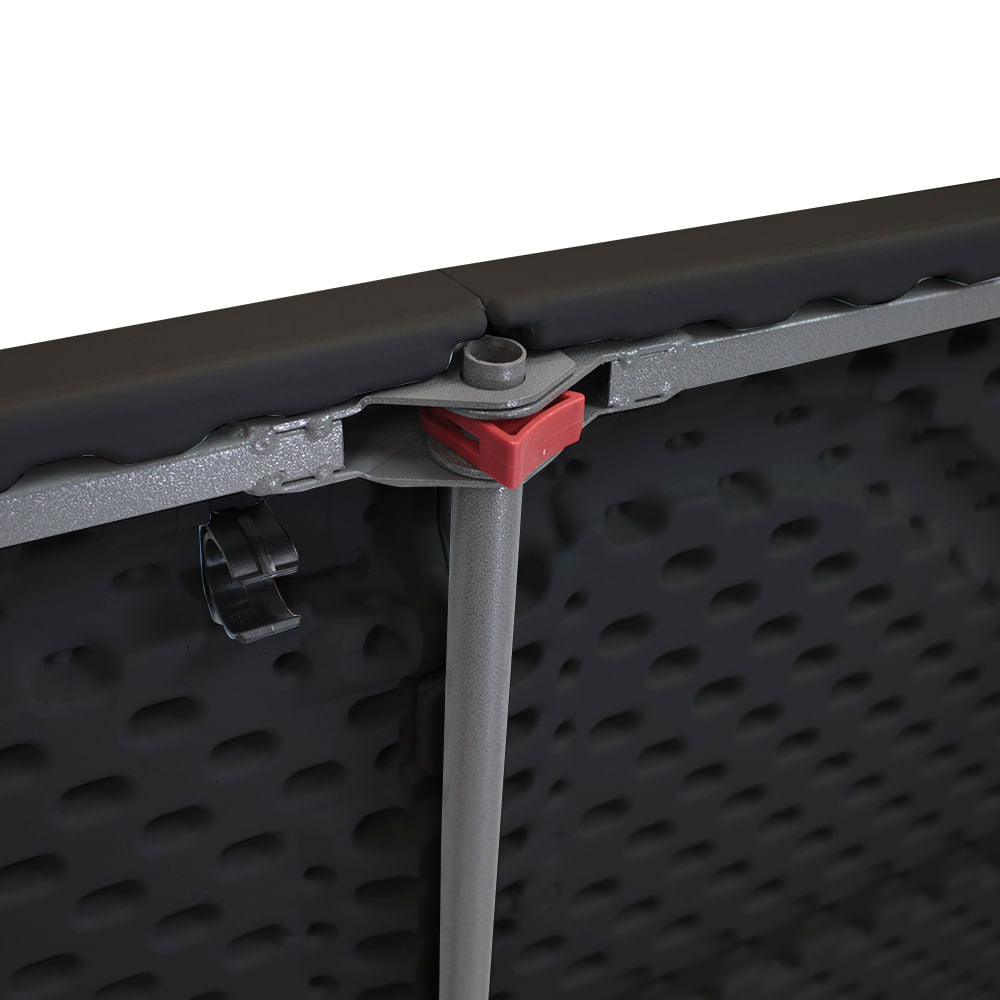 Combo Mesa Dobrável Robust 1,80m NTK + Toalha de Mesa Stretch para Robust 180 NTK